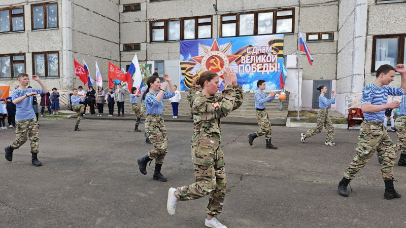 Показательное выступление на 9 мая "День Победы!".